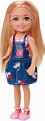 Barbie Club Chelsea Doll (6-inch Blonde) Wearing Graphic Top and Jean ...