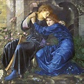 Edward Burne-Jones: Love Among the Ruins, 1873 (detail) | Edward burne ...