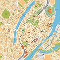 Copenhagen Vector Map | Vector World Maps