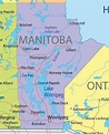 Where is Winnipeg On the Map Of Canada | secretmuseum