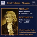 Mozart & Beethoven : Violin Sonatas, Yehudi Menuhin - Qobuz