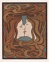 The kiss, 1898 by Peter Behrens :: The Collection :: Art Gallery NSW