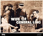 WIFE OF GENERAL LING, US poster, Adrianne Renn (top and bottom left ...