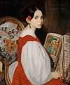 Leopoldine Hugo - Auguste de Chatillon as art print or hand painted oil.
