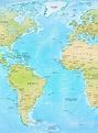 Map Of The Atlantic Ocean - Maping Resources