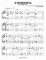 'S Wonderful sheet music by George Gershwin (Piano – 99371)