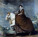 Ritratto equestre di Elisabetta di Francia o Isabe...