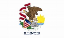 Free Illinois Flag Images: AI, EPS, GIF, JPG, PDF, PNG, and SVG