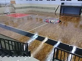 lapangan basket \ basketball court Cirebon, Wooden Flooring, Solid ...