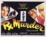 RX MURDER Title lobby card Film Noir Marius Goring - Moviemem Original ...