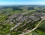 Luftaufnahme Simmern (Hunsrück) - Stadtansicht von Simmern (Hunsrück) im Bundesland Rheinland-Pfalz