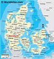 Denmark Map / Geography of Denmark / Map of Denmark - Worldatlas.com