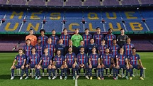 La foto oficial del Barça 2022-2023