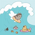 Pusheen the cat | Gatito pusheen, Dibujos kawaii de animales, Dibujos ...