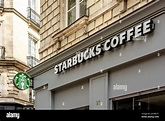 Starbucks coffee shop in France Stock Photo - Alamy