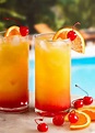 Coctel Tequila Sunrise | Receta PASO A PASO