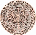 1 Heller Freie Reichsstadt Frankfurt 1859-1865 | Münzenversandhaus ...