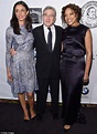 Robert De Niro shows off daughter Drena and wife Grace Hightower at ...