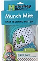 Munch Mitt Baby Teething Mitten (Aqua Blue): Amazon.ca: Baby