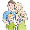 How to Draw a Family - Really Easy Drawing Tutorial