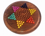 Wooden Chinese Checkers board set with Marbles in 2021 | Chinese ...
