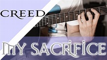 How to play MY SACRIFICE by CREED (intro w/TABS) - YouTube