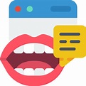 Word of mouth Basic Miscellany Flat icon