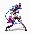 New official Jinx art on the newly updated League site : r/leagueofjinx