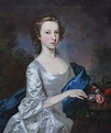 Allan Ramsay - Portrait of a Lady in a Silver Dress - Richard Taylor ...