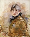 Self-Portrait, 1885 - Berthe Morisot - WikiArt.org