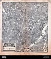 Stadtplan von Stettin 1939 Stock Photo - Alamy