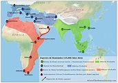 Mapa De Los Primeros Hominidos - ajore