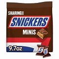 SNICKERS, Minis Size Chocolate Candy Bars, 9.7-Ounce Bag - Walmart.com ...
