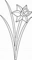 Flower Line Drawing Clip Art Free at GetDrawings | Free download