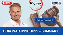 BITTEL TV & RA Dr. Reiner Fuellmich - Zusammenfassung: Sitzung 100 ...