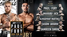 Jake Paul vs. Tommy Fury Undercard Features World Championship Fight