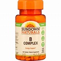 Sundown Natural Vitamin B-Complex Energy Support, 100Ct - Walmart.com