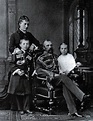Tsar Alexander II, Princess Catherine Dolgorukova with their children ...