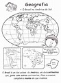 Pedagógiccos: Mapa mundi e o Brasil