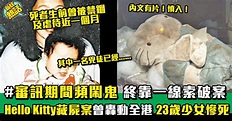 Hello Kitty藏屍案｜23歲少女慘死 審訊期間頻鬧鬼 最終靠一線索破案 | 網絡熱話 | 新Monday