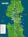 Seattle Maps | Visit seattle, Seattle neighborhoods, Seattle map