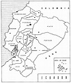 Mapa de Ecuador para colorear - Mapa de Ecuador