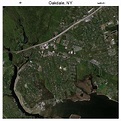 Aerial Photography Map of Oakdale, NY New York