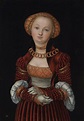 ca. 1525 Woman, also called Magdalena von Sachsen by Lucas Cranach the ...
