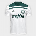 Camisa Palmeiras II 2018 s/n° Torcedor Adidas Masculina - Branco+Verde ...