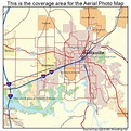 Aerial Photography Map of Huntsville, AL Alabama
