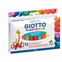 Plasticina 12 Colores Giotto - JABES CHILE | Todo en Artículos ...