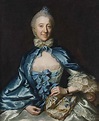 Porträt der Christiane Amalie Ernestine von Schlabrendorff, Ehefrau des ...