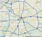Dallas, TX Map | MapQuest | Cities Where I Worked | Pinterest