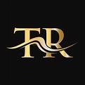 Letter TR Logo Design. Initial TR Logotype Template for Business and ...